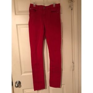Cotton On Red Skinny Jeans